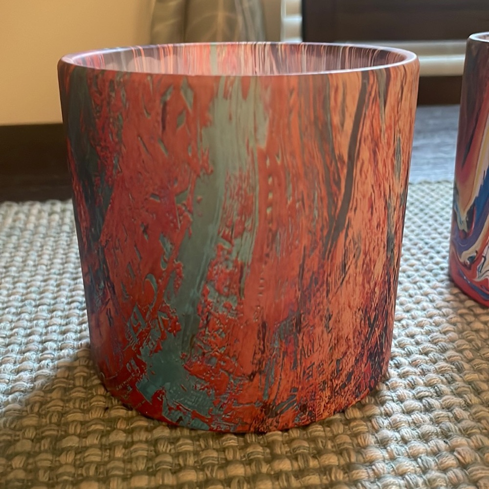 2 Ceramic Plant Containers - Picture 4 of 6